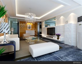 精致客厅家装模型设计